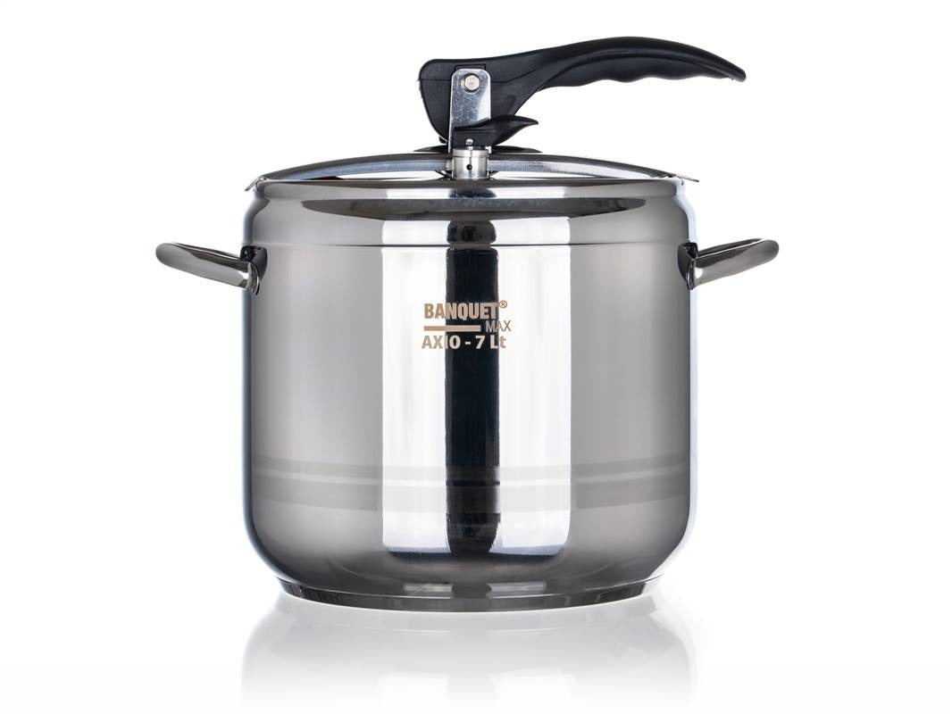 PRESSURE COOKER 7L AXIO BANQUET induction large PRESSURE pot 0892