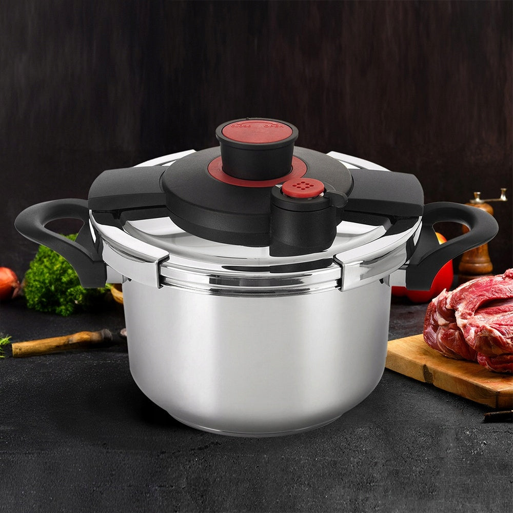 PRESSURE COOKER CAPACITY 5L 24CM STAINLESS STEEL AUTOMATIC CLOSING Brand Orion