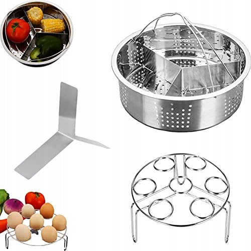 PRESSURE COOKER EVAPORATOR SET OF 3 STAINLESS STEEL ACCESSORIES Brand no brand