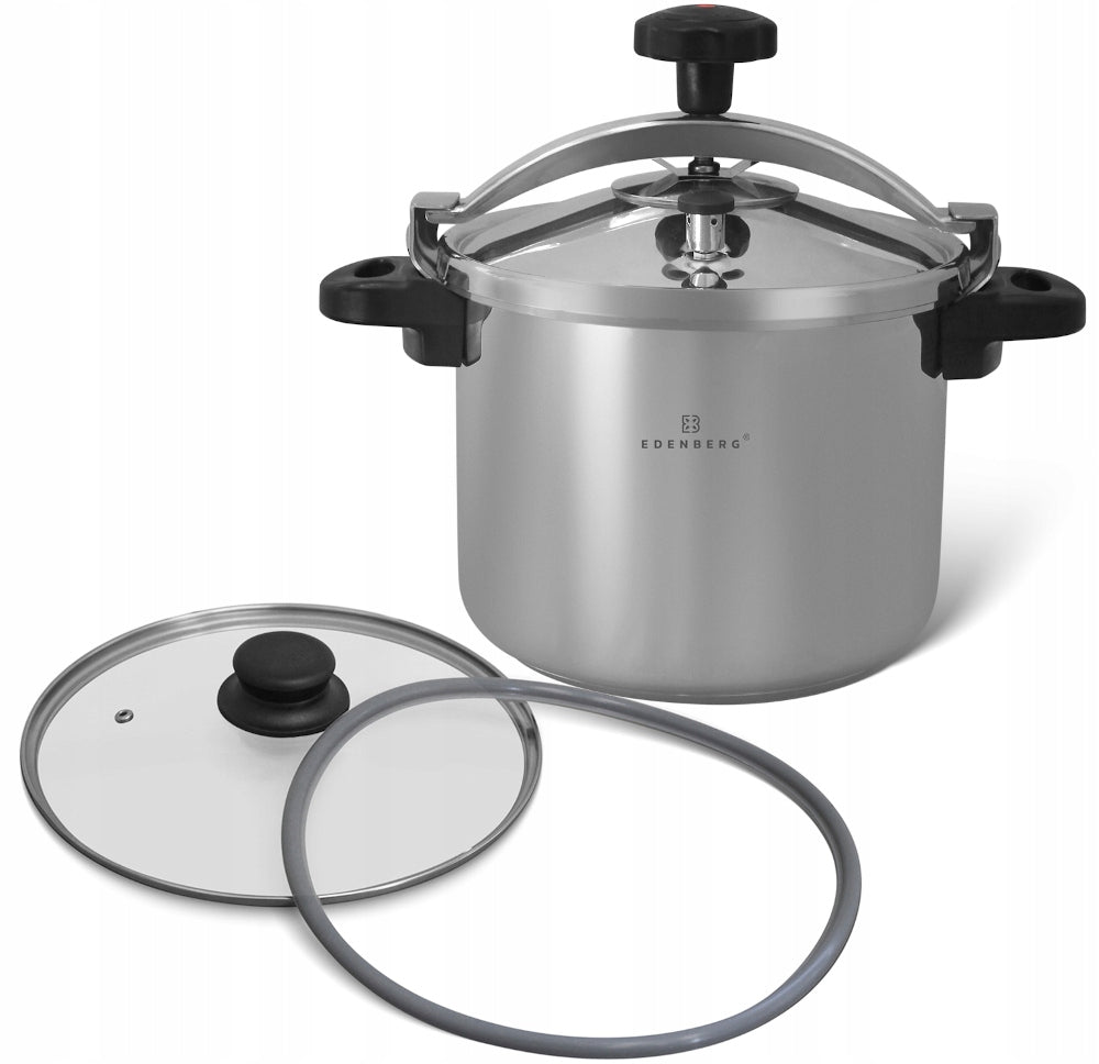 PRESSURE COOKER Pressure POT 2in1 Steel 5L 22cm Induction Gas 5731