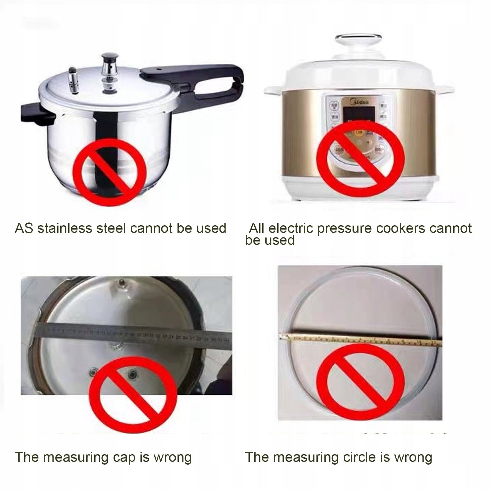 PRESSURE COOKER SEAL FOR A24 PRESSURE COOKER Manufacturer code 425836