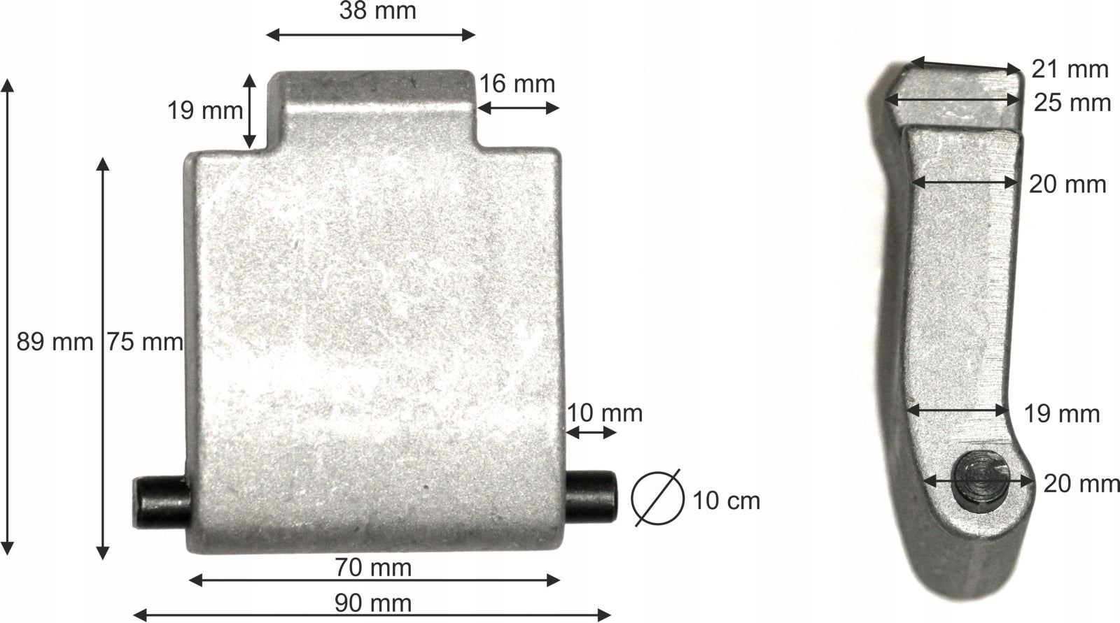 PRESSURE PLATE OF ELECTRIC SHREDDER GTR2800 2844 LR2505
