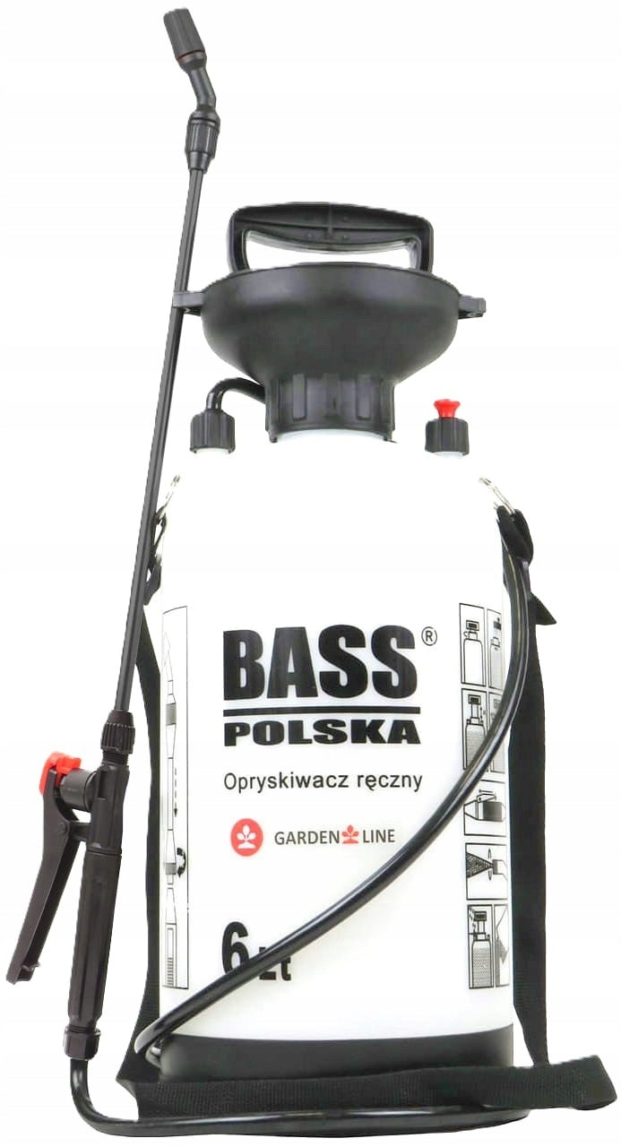 PRESSURE SPRAYER 6L HANDHELD GARDEN WITH LANCE BASS Poland Manufacturer code BP-8636