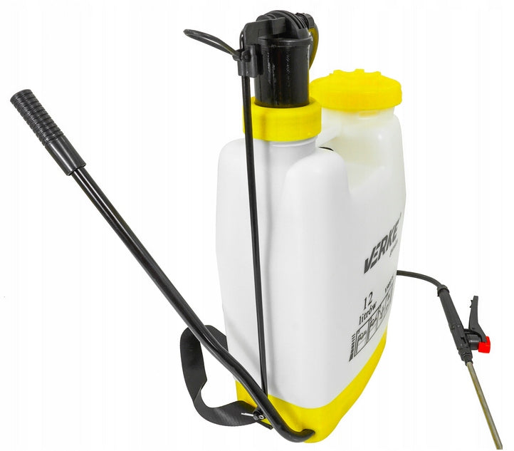 PRESSURE SPRAYER BACKPACK GARDEN SPRINKLER HAND WASHER 12L Power supply handheld
