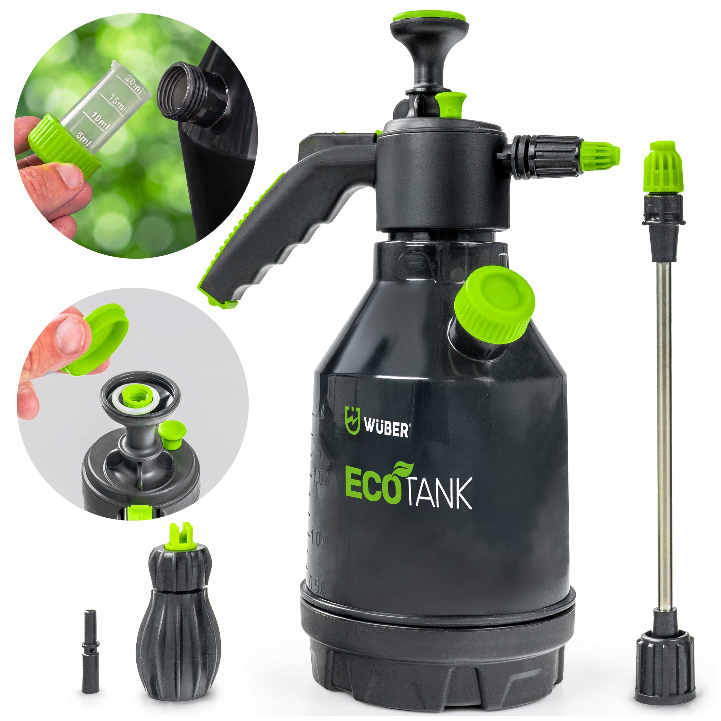 PRESSURE SPRAYER MANUAL FOAMER 2L EXTENSION SPRINKLER SPRAYER
