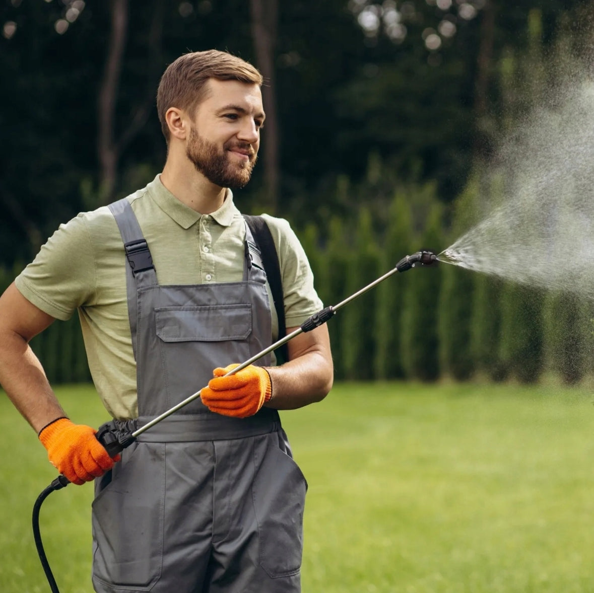 PRESSURE SPRAYER MANUAL GARDEN NOZZLE ADJUSTMENT 5L LANCE HOSE 185 cm Packaging status original