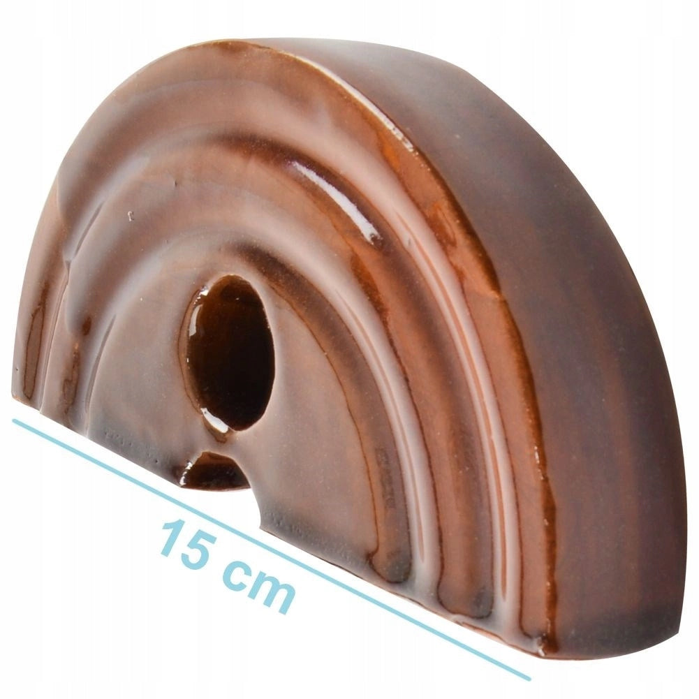 PRESSURE STONE FOR SICKING CABBAGE BARREL 15 CM Color green