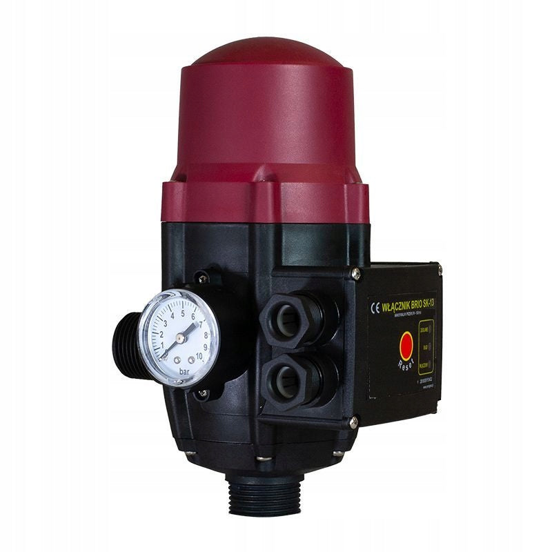 PRESSURE SWITCH HYDROPHORE PUMP SWITCH BRIO SK-13 CONTROLLER GZ 1" Manufacturer code BRIO SK-13