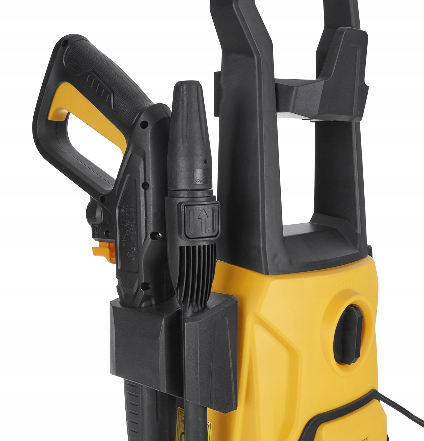 PRESSURE WASHER 1800W TURBO 230 BAR STRONG ALUMINUM PUMP + KARCHER FLUID Maximum input water temperature 40°C
