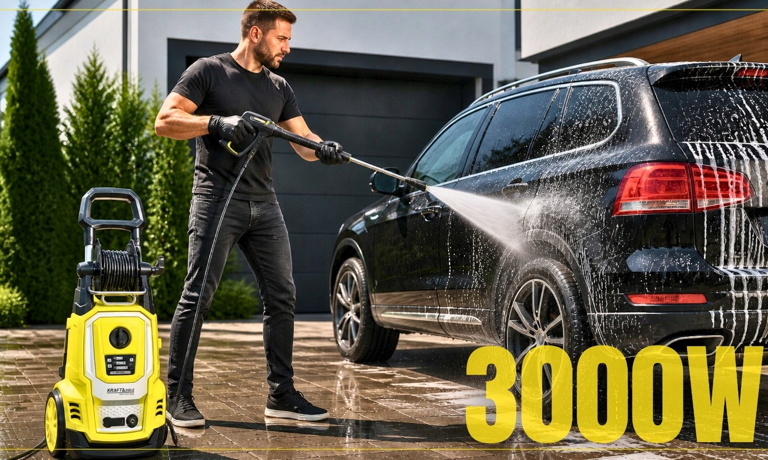 PRESSURE WASHER 280 BAR BRASS PUMP STRONG FOR CAR CUBE 3000W Manufacturer code MYJKA CIŚNIENIOWA MOCNA POMPA 280 BAR 3000W