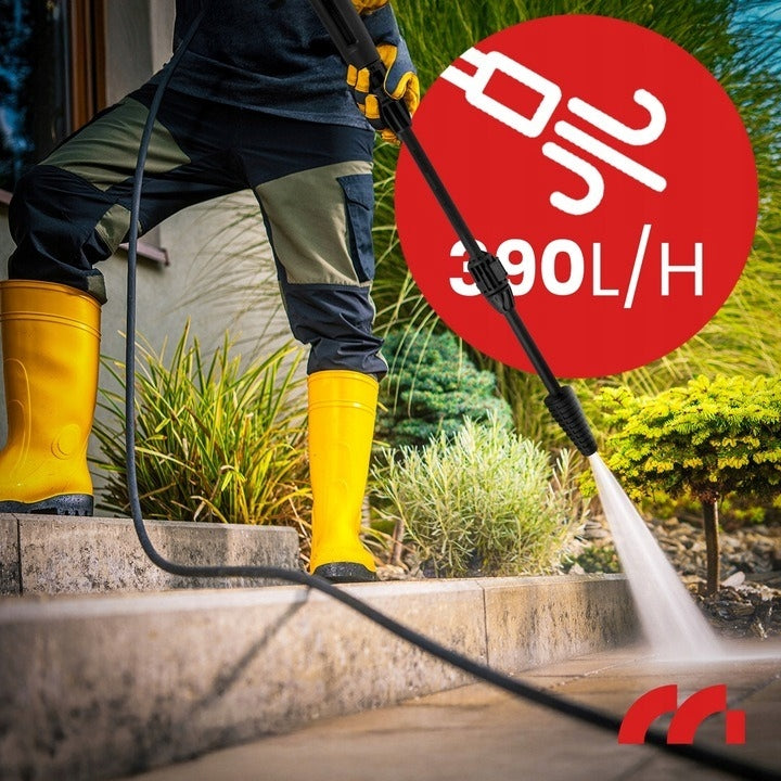 PRESSURE WASHER MalTec COMPACT SELF-SUCTION ALUMINUM TURBO POWERFUL PUMP Brand Maltec