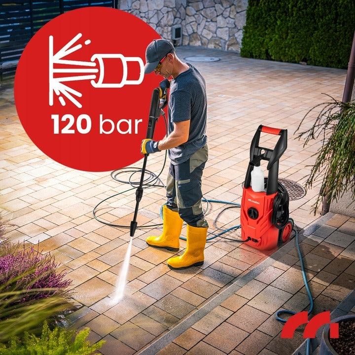 PRESSURE WASHER MalTec COMPACT SELF-SUCTION ALUMINUM TURBO POWERFUL PUMP Model M2.1400