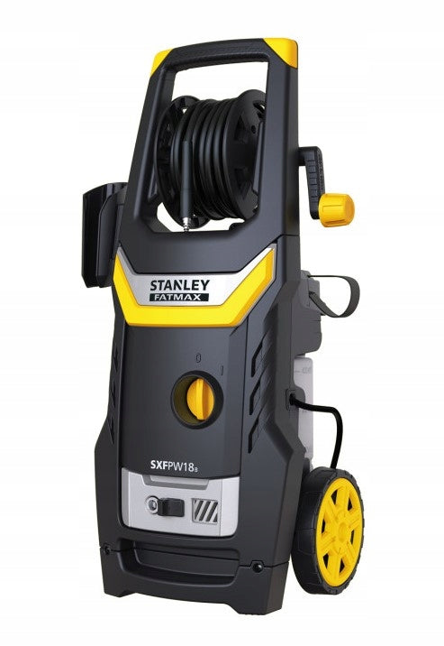 PRESSURE WASHER STANLEY 1800W 140BAR ON NOZZLE ALU PUMP + patio brush Brand Stanley