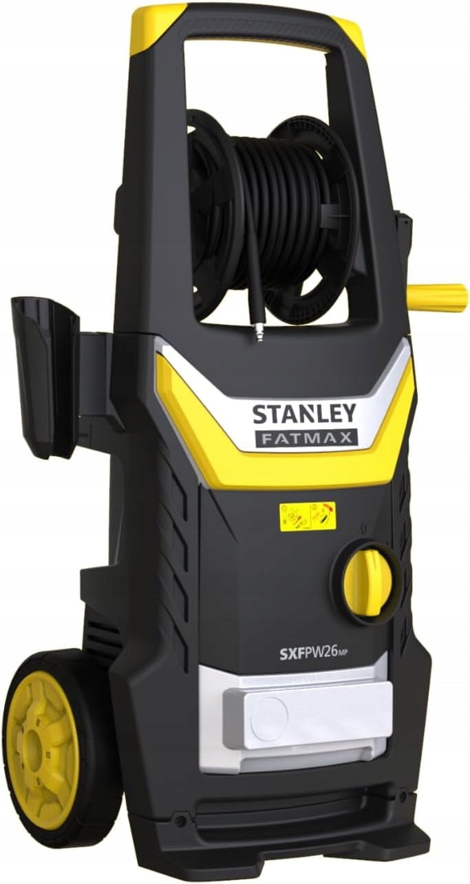 PRESSURE WASHER STANLEY 2600W 170bar 450l/h + TWIN AQUASWEEPER BRUSH Model SXFPW26MP-E