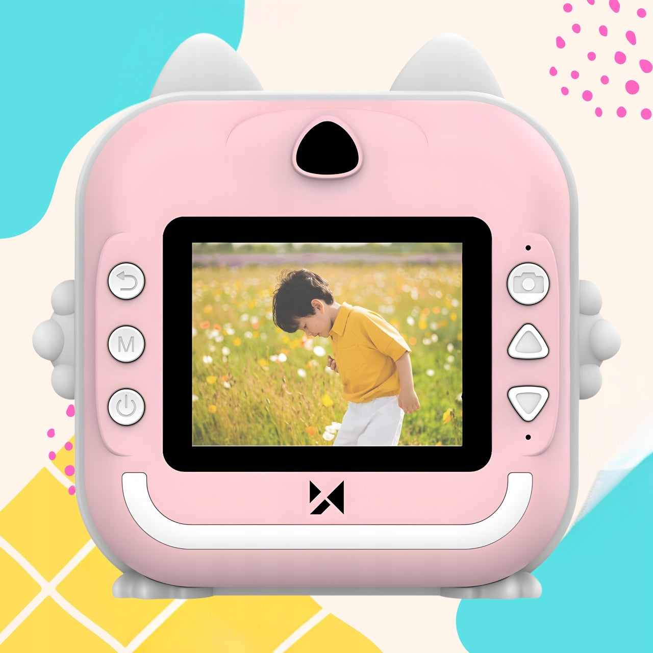PRINT MINI CAMERA FOR CHILDREN THERMAL PRINTER CHILD'S DAY Manufacturer Wozinsky