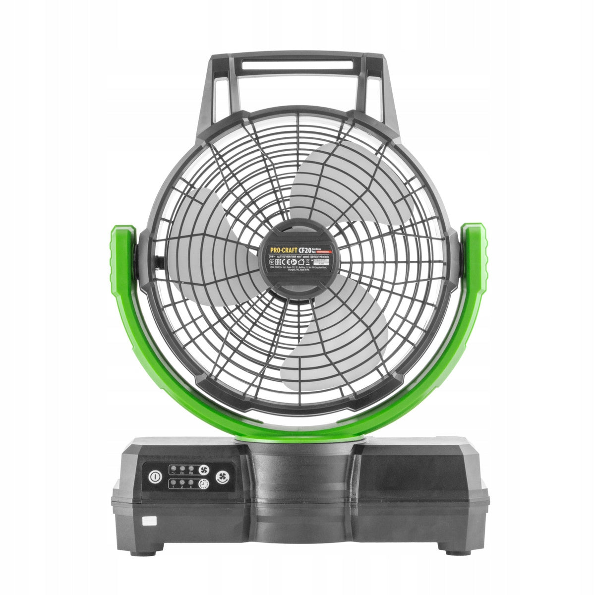 PROCRAFT Cordless fan CF20bb 3,2m/s 20V 0Ah Packaging status original