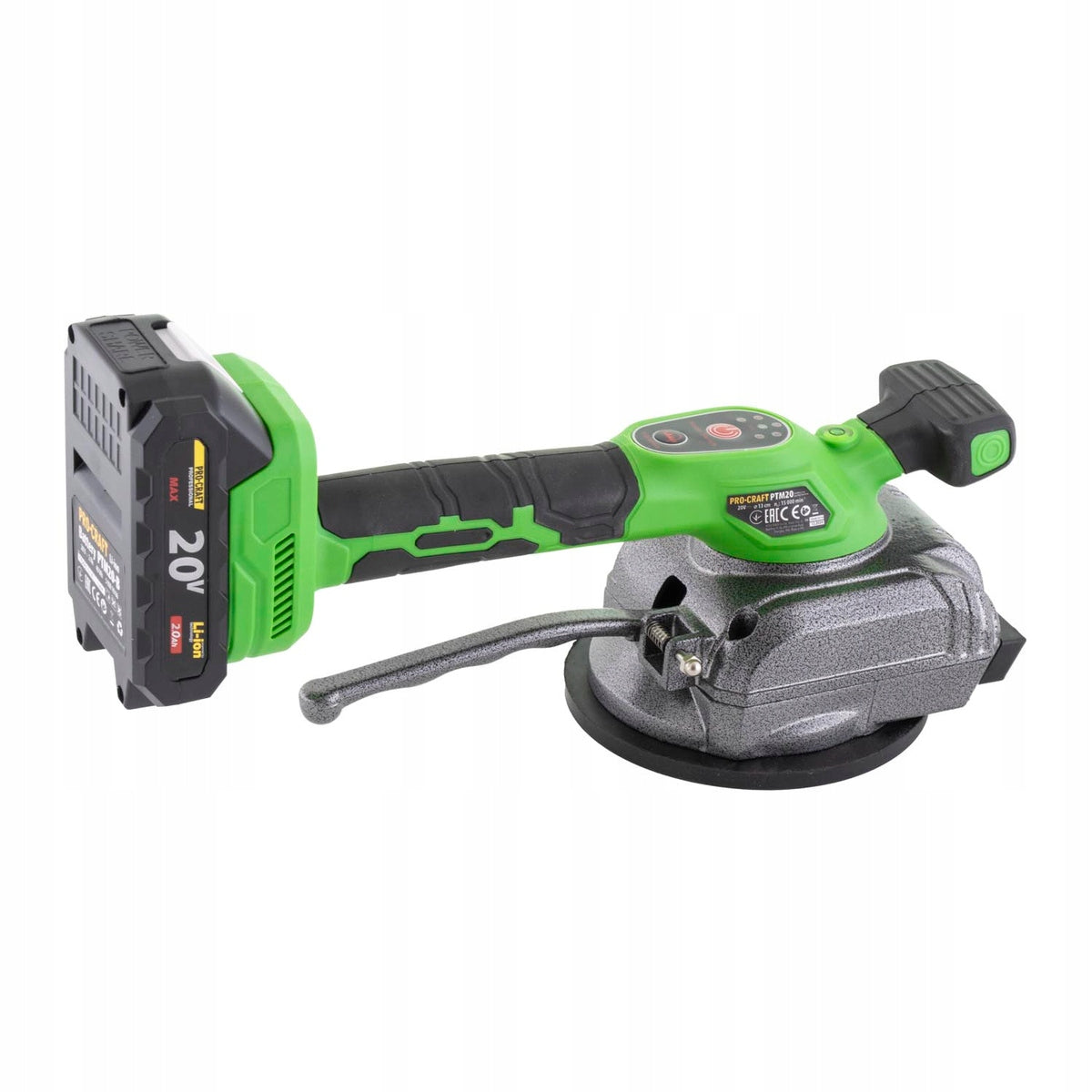 PROCRAFT Tile Vibrating Suction Cup Leveling Vibrator 20V PTM20 Brand Procraft