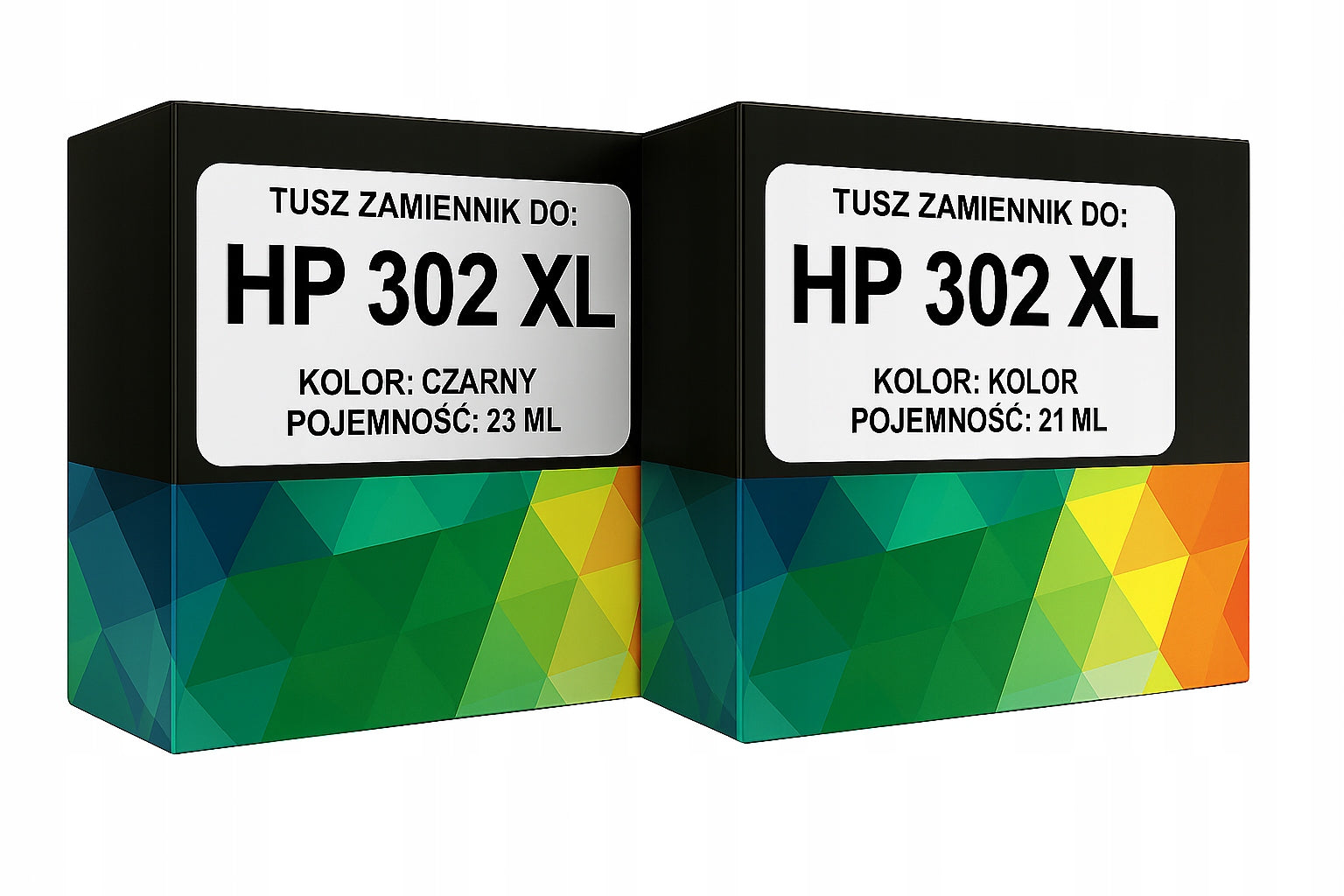 PROF-INK Ink cartridges for HP 302 XL SET
