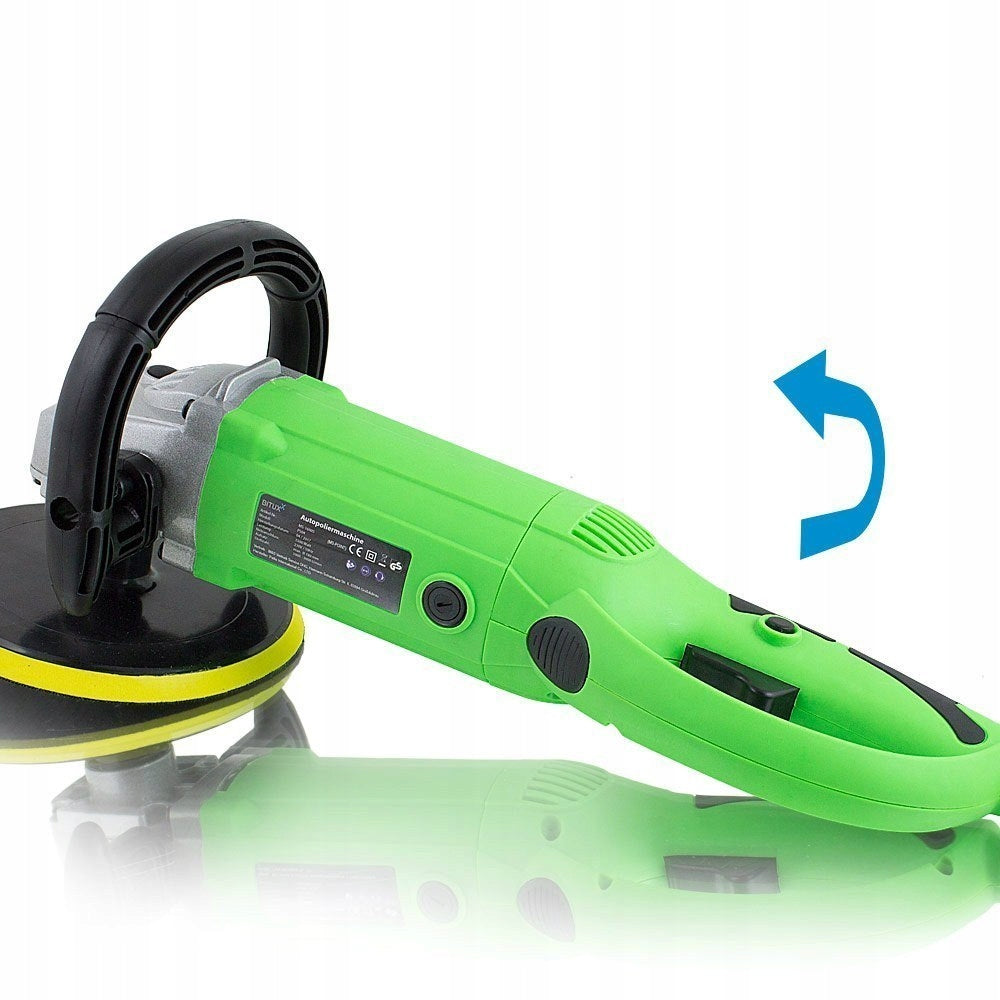 PROFESSIONAL CAR POLISHER FOR CAR POLISHING 1500W Brand Bituxx