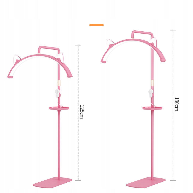 PROFESSIONAL COSMETIC LAMP SHADOWLESS LED HALF MOON PINK Power 50 W