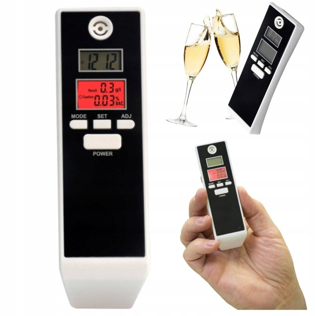 PROFESSIONAL DIGITAL PRECISION BREATHALYZER WITH LCD