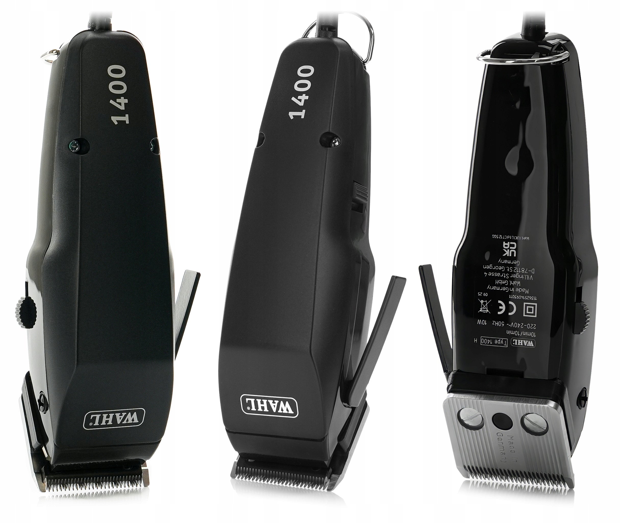 PROFESSIONAL DOG CLIPPER WAHL 1400CC ANIMAL+ 6 ATTACHMENTS Manufacturer code 1406CC
