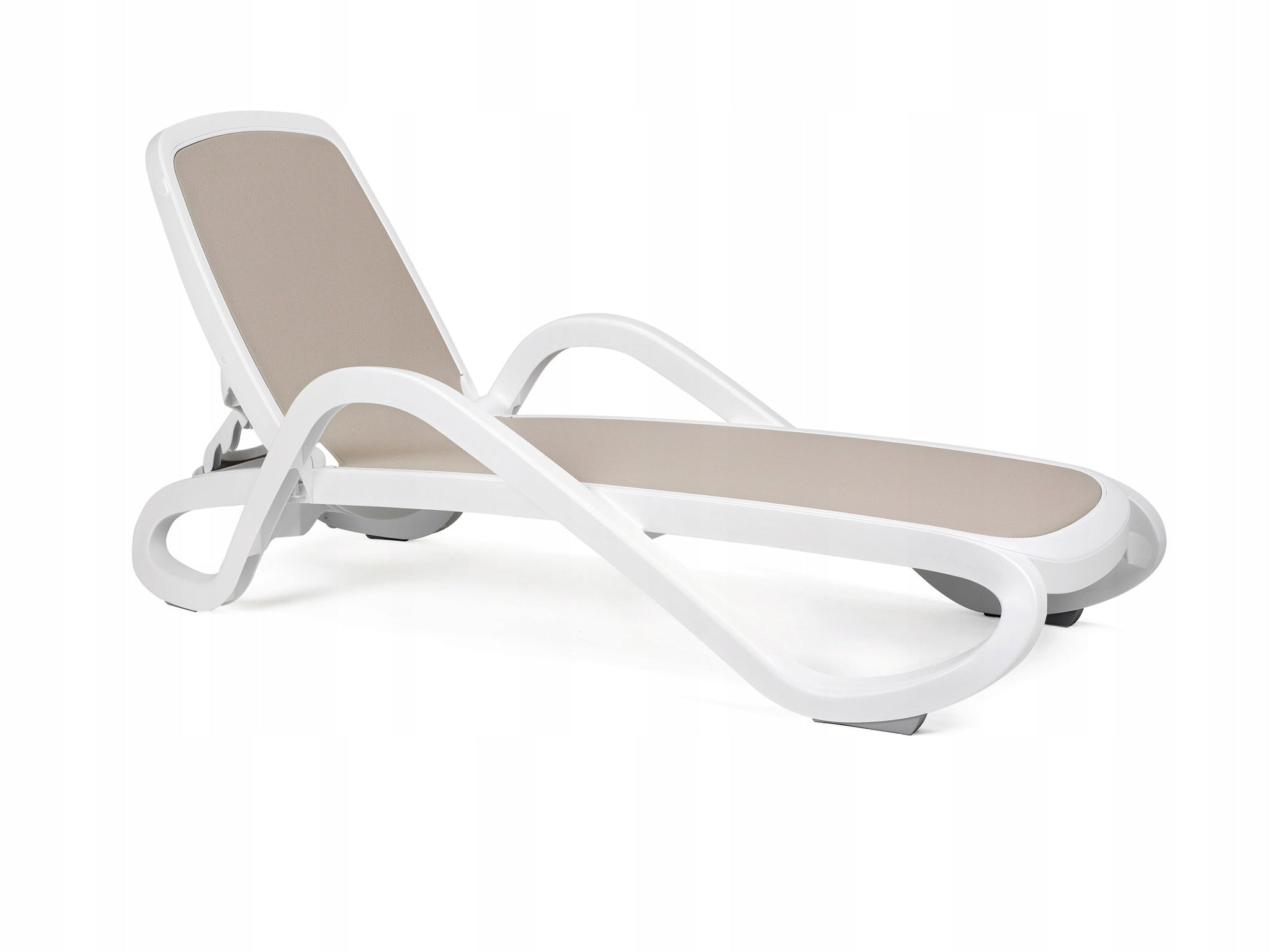 PROFESSIONAL Deckchair Nardi Alpha white/capuciono 200 KG