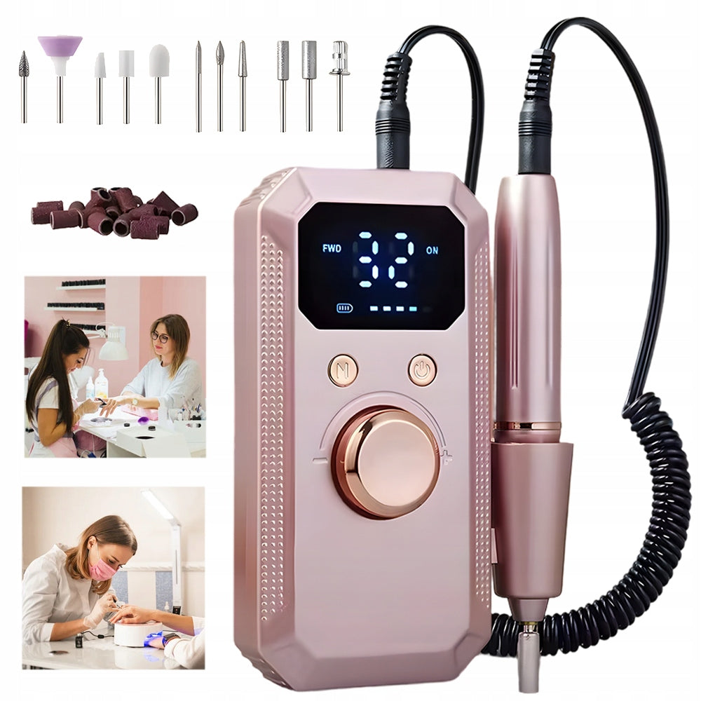 PROFESSIONAL ELECTRIC NAIL MILLING MACHINE,PORTABLE NAIL FILE