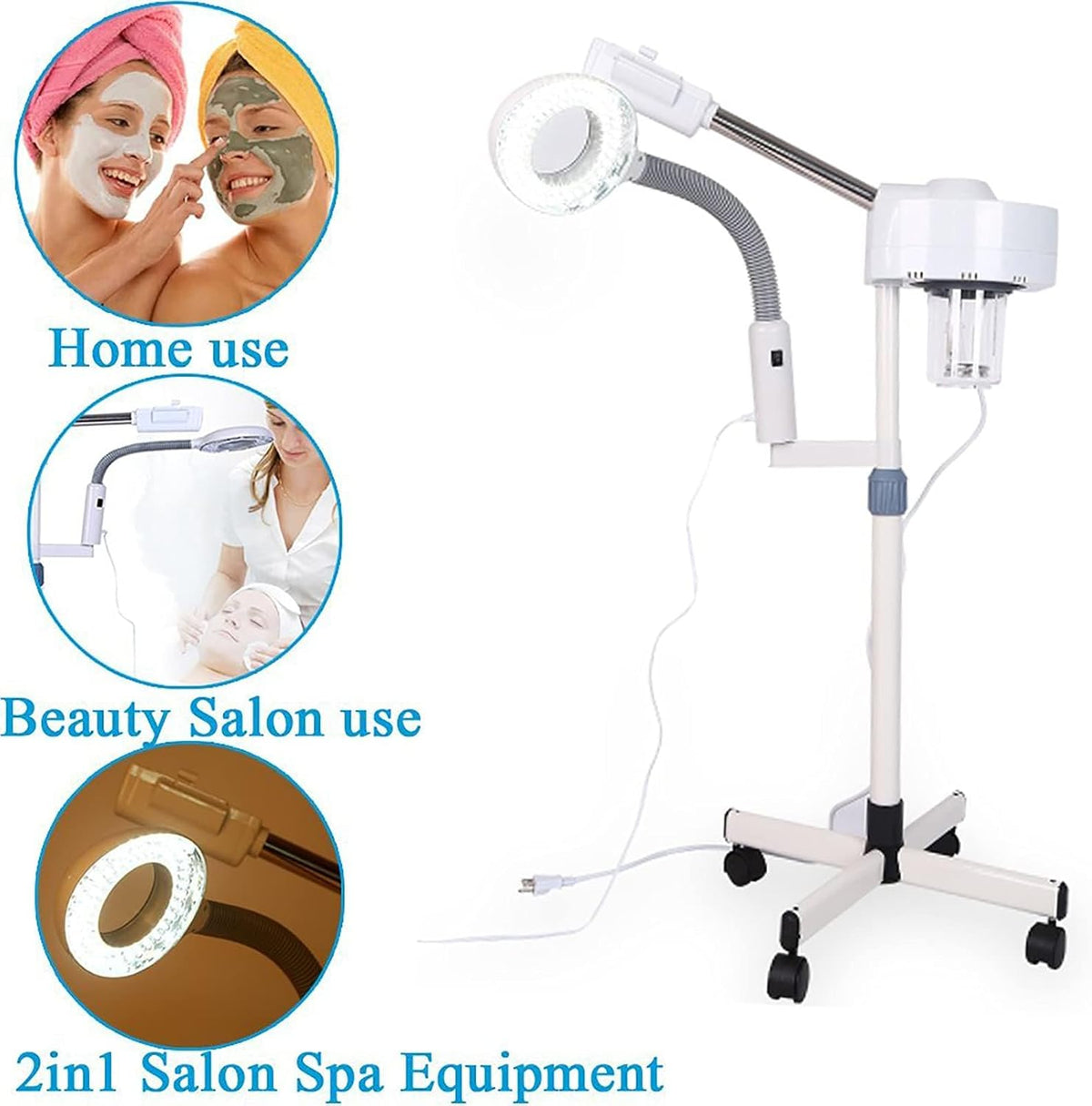 PROFESSIONAL FACE SAUNA WAPOZON 2-IN-1 STEAMER Packaging status original