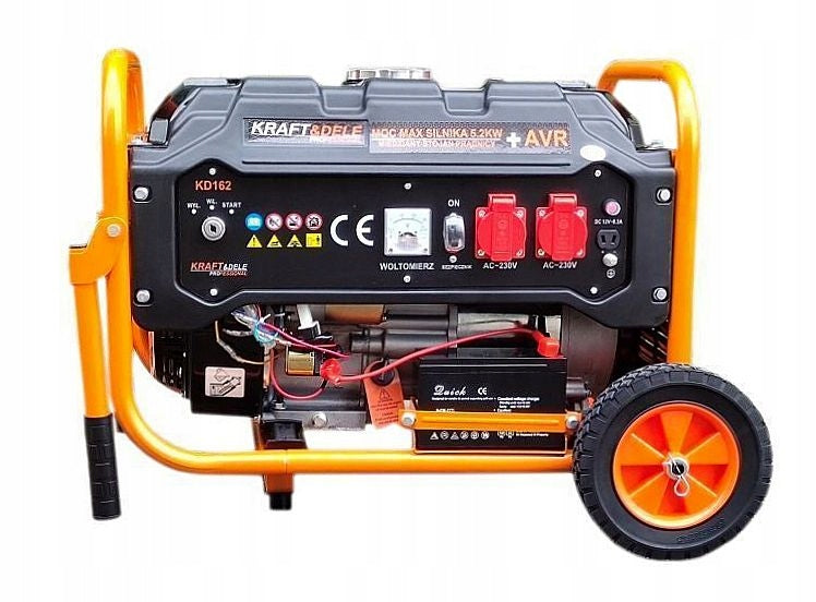 PROFESSIONAL GENERATOR SET 5,2kW ELE-START AVR+ COPPER STATOR Manufacturer code KD162