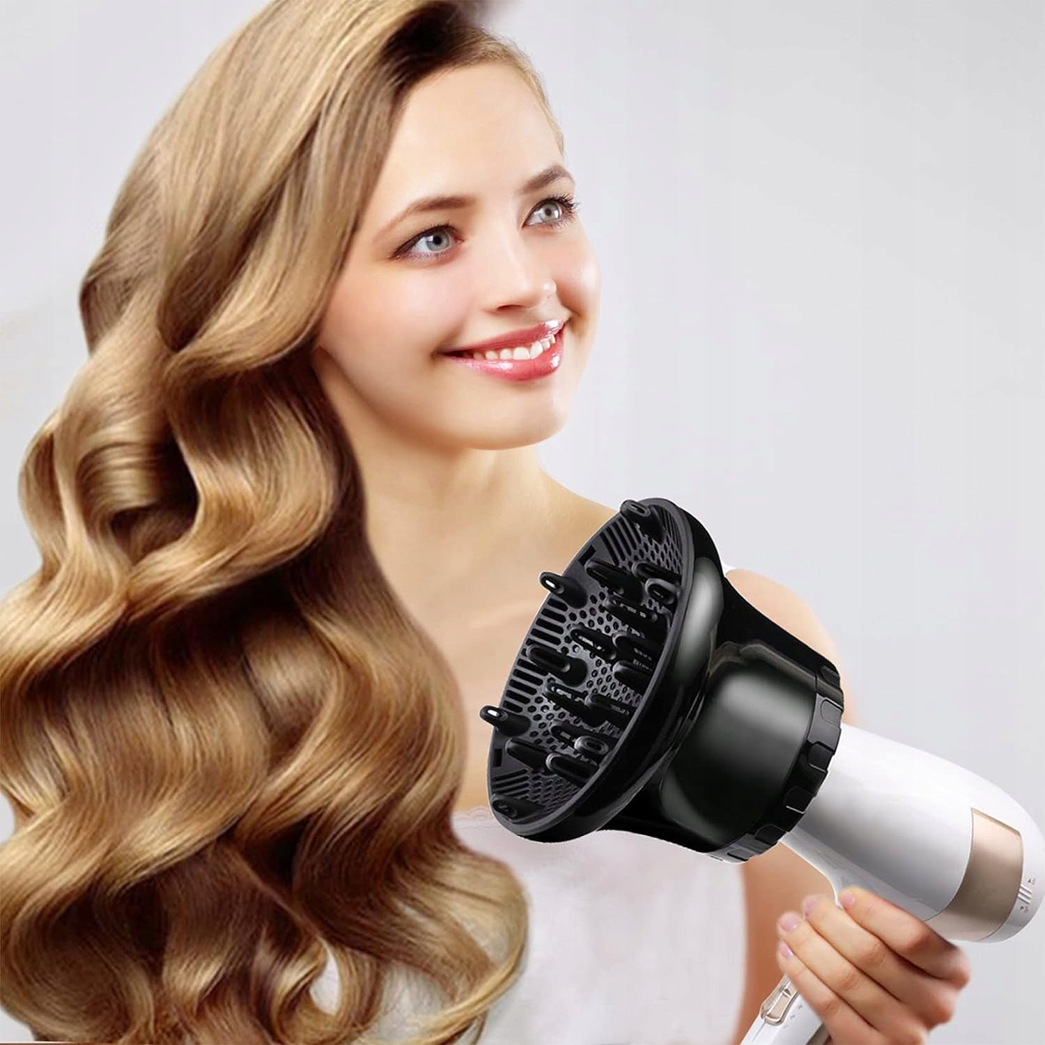 PROFESSIONAL HAIR DRYER DIFFUSER BLACK Brand no brand