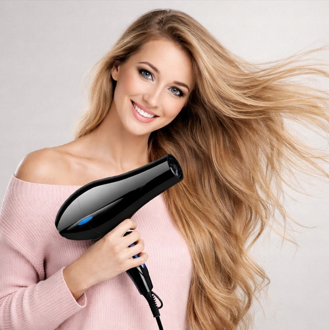PROFESSIONAL HAIR DRYER WITH DIFFUSER IONIZATION CONCENTRATOR STRONG Packaging status original
