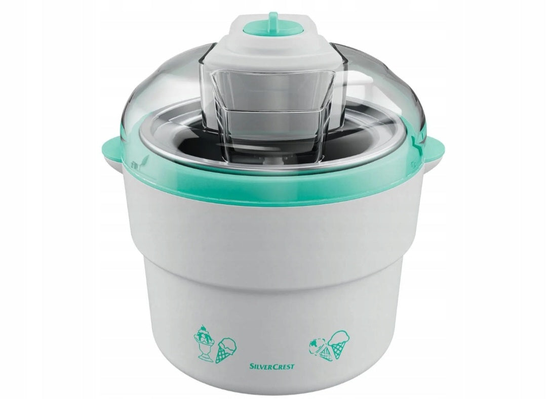PROFESSIONAL HOME ICE CREAM AND SORBETS MACHINE SILVERCREST SECM 12 C6 12W