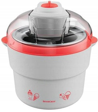 PROFESSIONAL HOME ICE CREAM AND SORBETS MACHINE SILVERCREST SECM 12 C6 12W