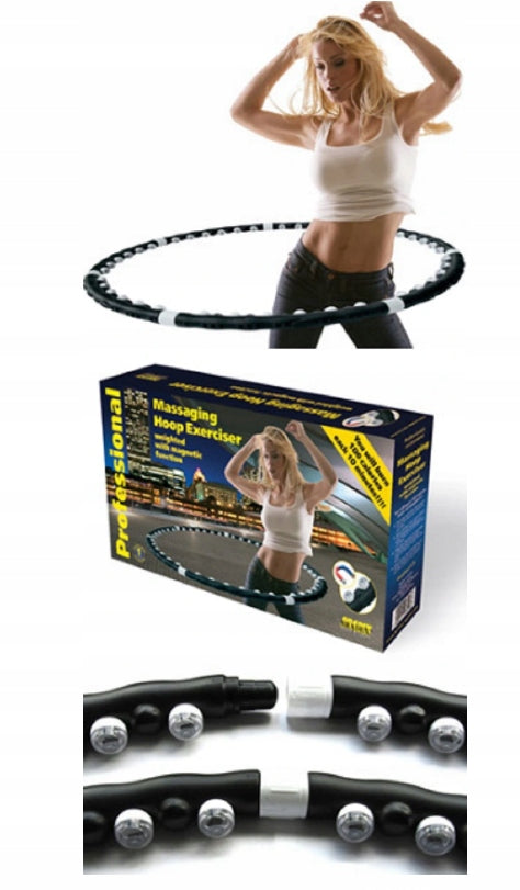 PROFESSIONAL HULA HOOP MASSAGER , MAGNETIC BALLS
