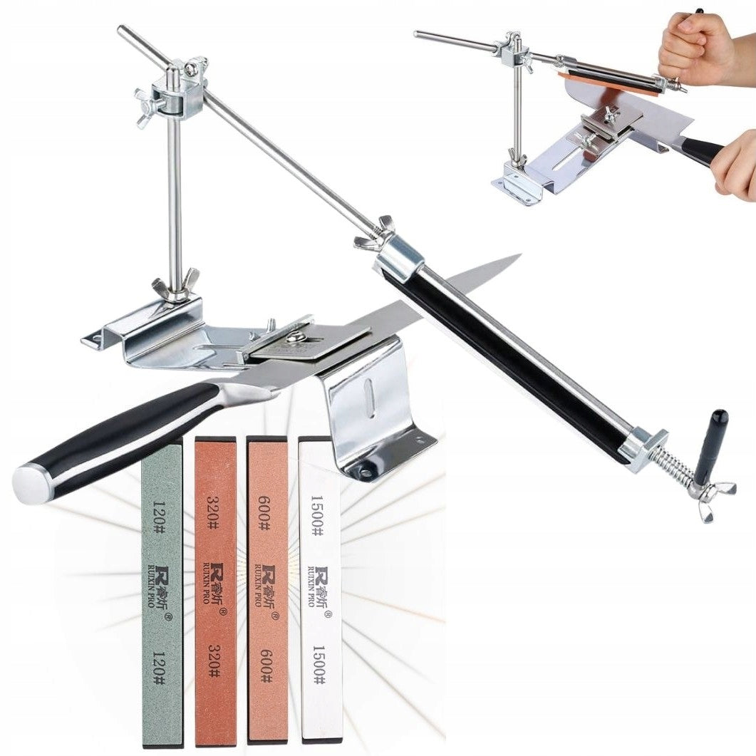 PROFESSIONAL KNIFE SHARPENER SYSTEM WHETSTONE RUIXIN PRO III + 4 STONES