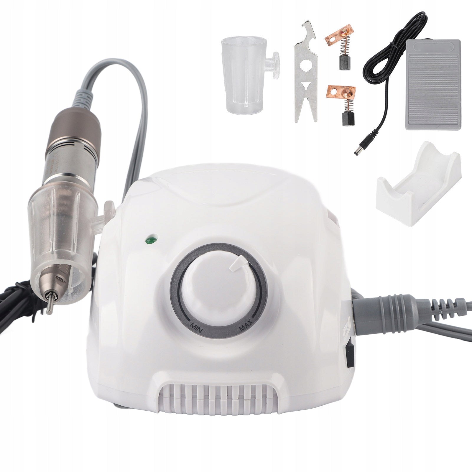 PROFESSIONAL NAIL MILLING MACHINE WITH FOOT SWITCH 35000 OBRCelsiusMIN
