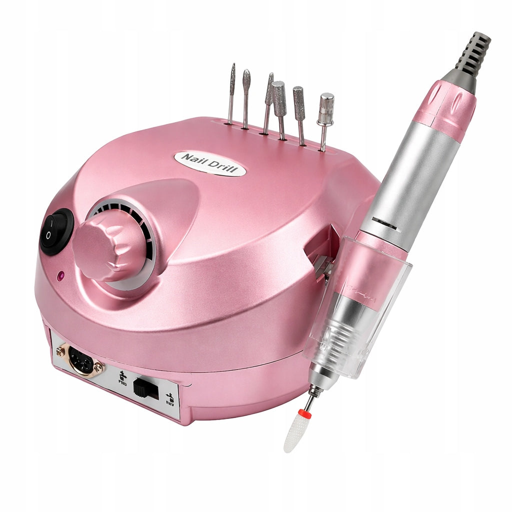 PROFESSIONAL NAIL MILLING MANICURE PEDICURE 65W STRONG SET OF CUTTERS Manufacturer code Zestaw Maszyna Kosmetyczek Nożna Regulowana