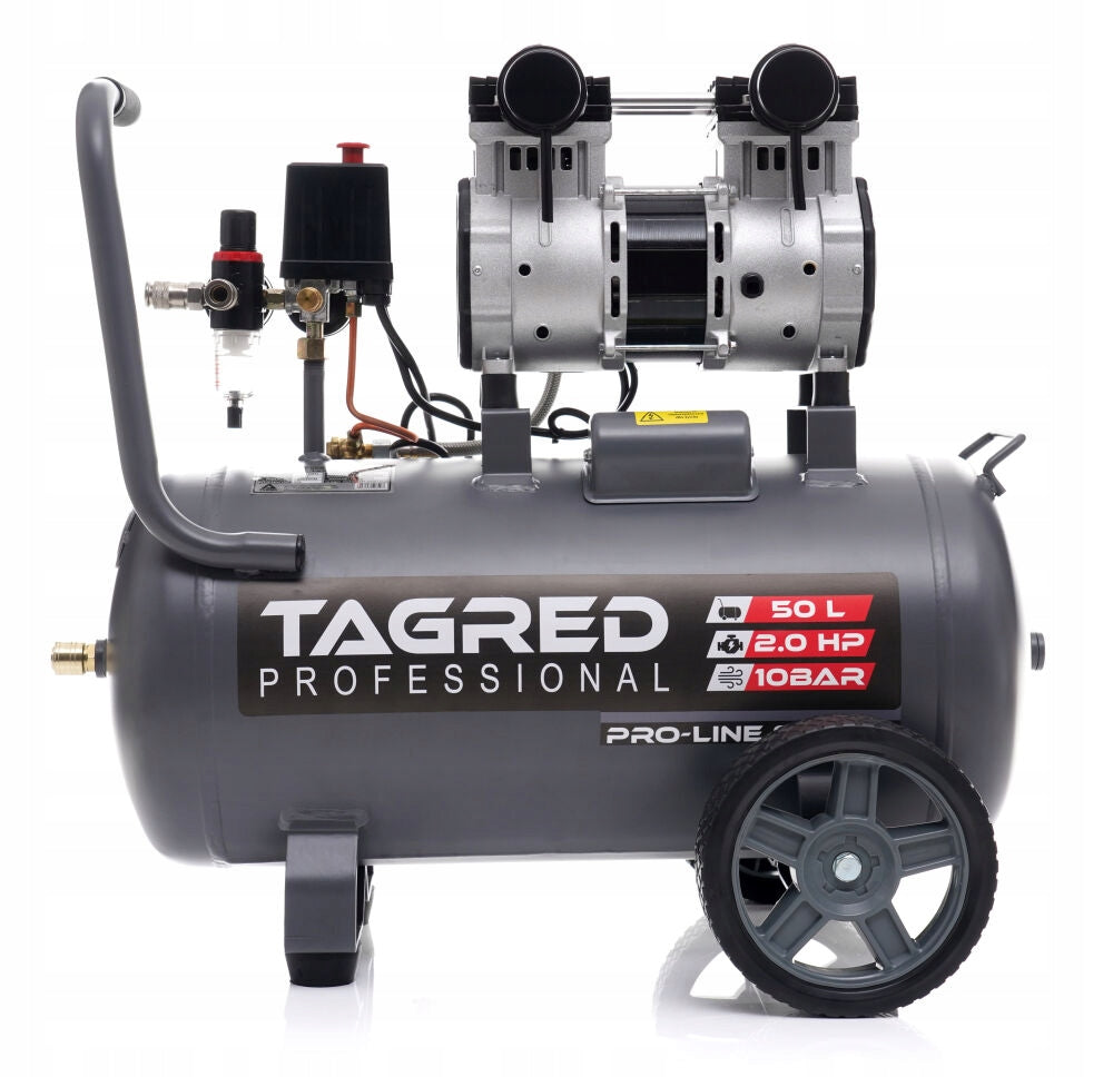 PROFESSIONAL OIL-FREE COMPRESSOR 10 BAR 50L R2 STRONG + 18in1 set Manufacturer code TA3384 TA103