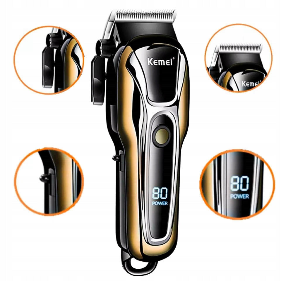 PROFESSIONAL RAZOR SHAVER TRIMMER FOR HAIR AND BEARD CUTTING Brand PD