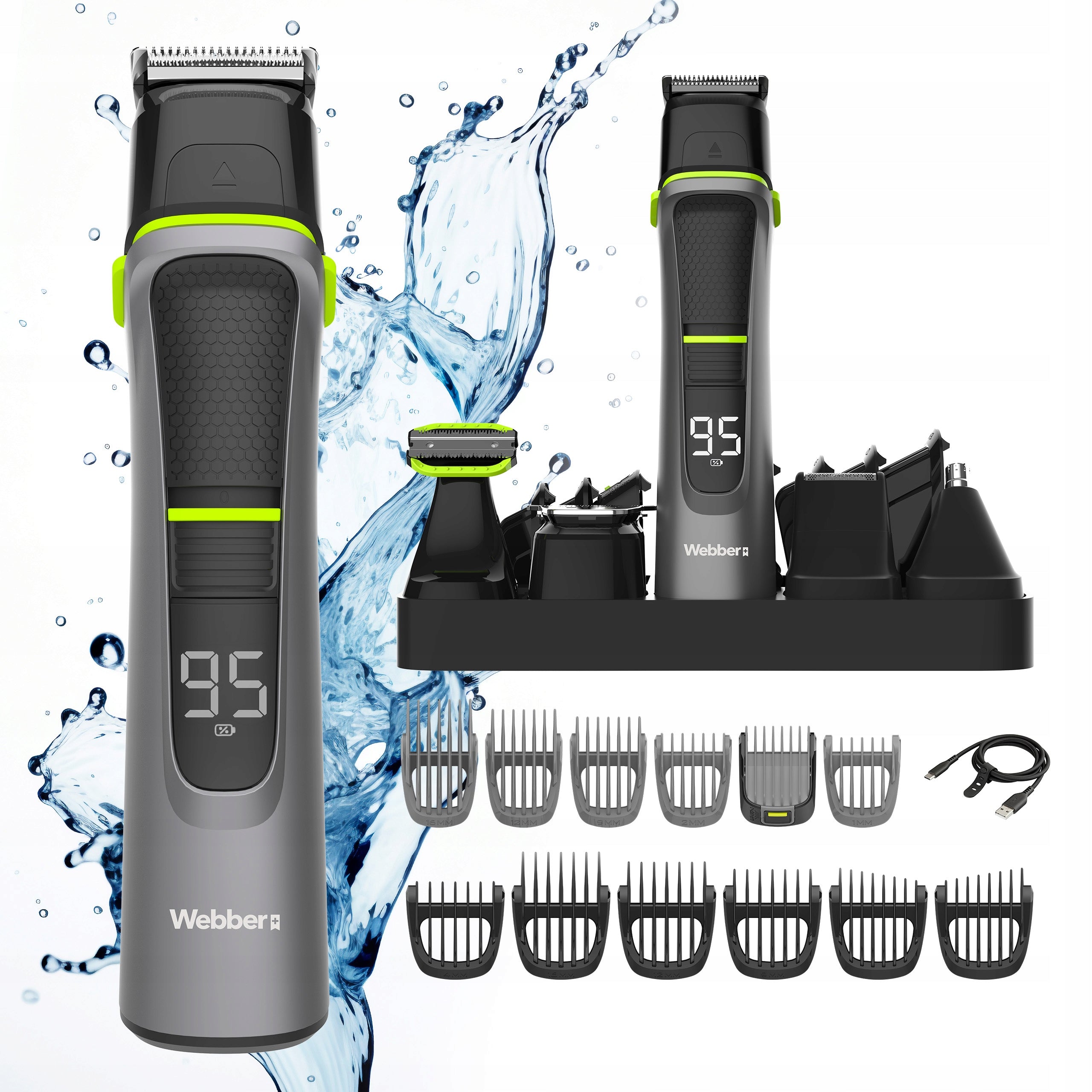 PROFESSIONAL RAZOR TRIMMER 14IN1 SET PREMIUM DRY WET 2026