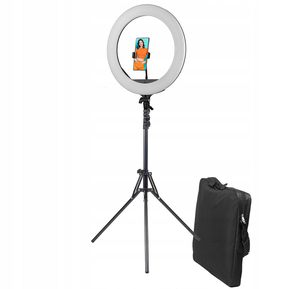 PROFESSIONAL RING LAMP FOR MAKEUP 45CM 60W + BAG Manufacturer code CGRI-23