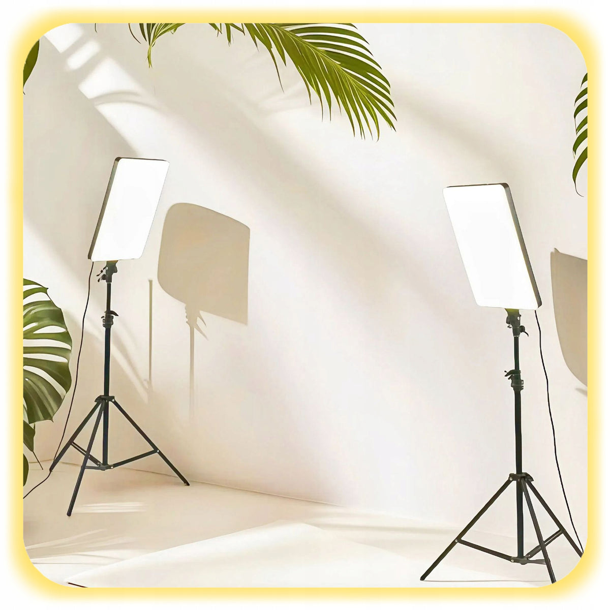 PROFESSIONAL STUDIO LAMP FOR PHOTOS PANEL LED TRIPOD 210 CM ADJUSTABLE Manufacturer code 007481