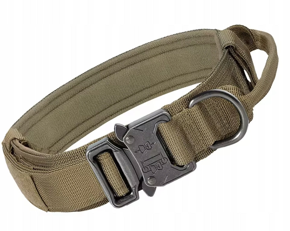 PROFESSIONAL TACTICAL DOG COLLAR METAL BUCKLE STRONG LEASH 34-44 CM M Manufacturer code OBTSKHM