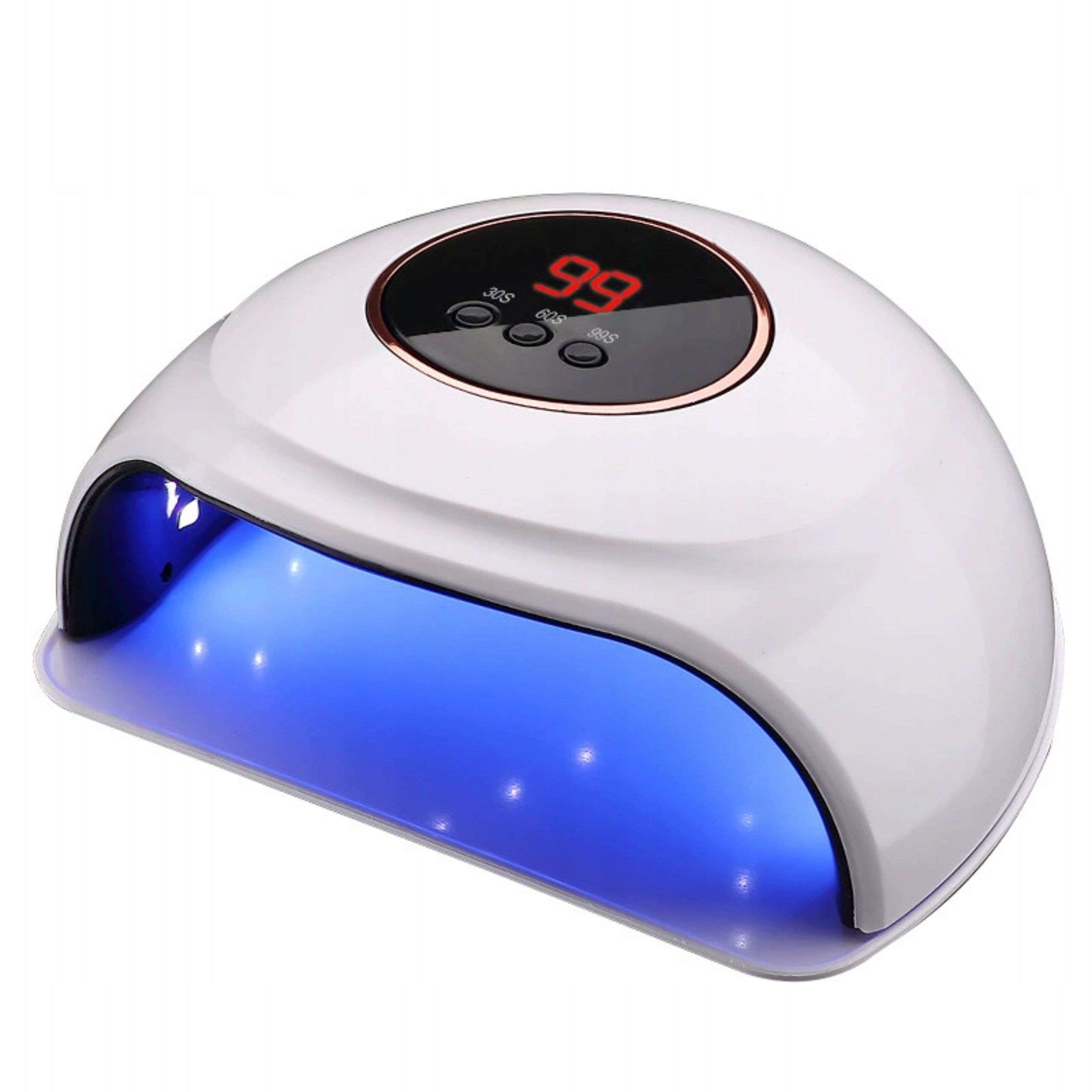 PROFESSIONAL UV LAMP FOR LED NAILS 1S 72W STRONG FOR HYBRID ACRYLIC GELS