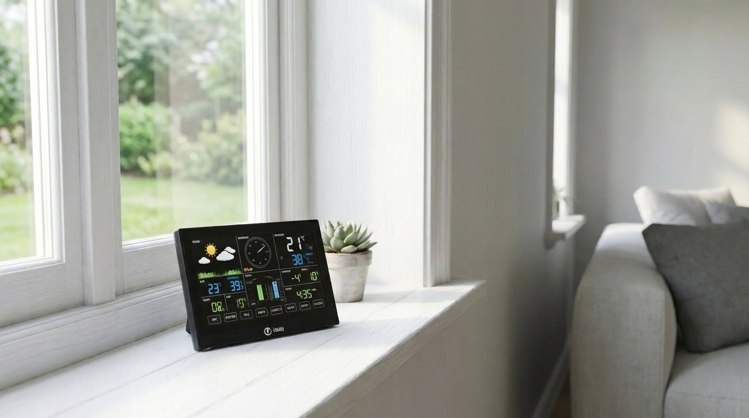 PROFESSIONAL WEATHER STATION WIRELESS METO Wi-Fi ISAJ 10in1 EXTERNAL Manufacturer code 2032
