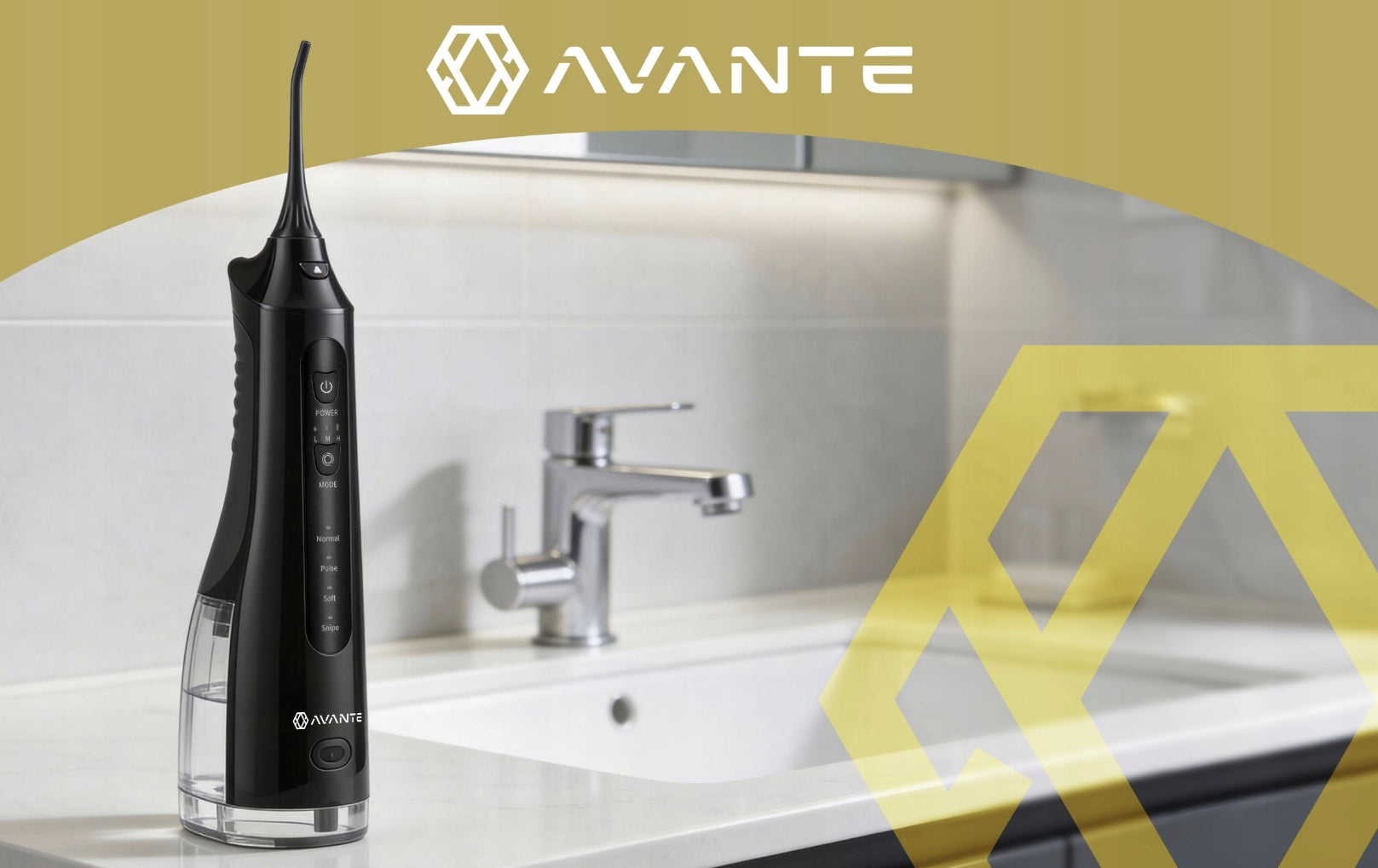 PROFESSIONAL WIRELESS TOOTH IRRIGATOR 4 OPERATING MODES + 3 NOZZLES Manufacturer code PROFESJONALNY IRYGATOR DO ZĘBÓW BEZPRZEWODOWY