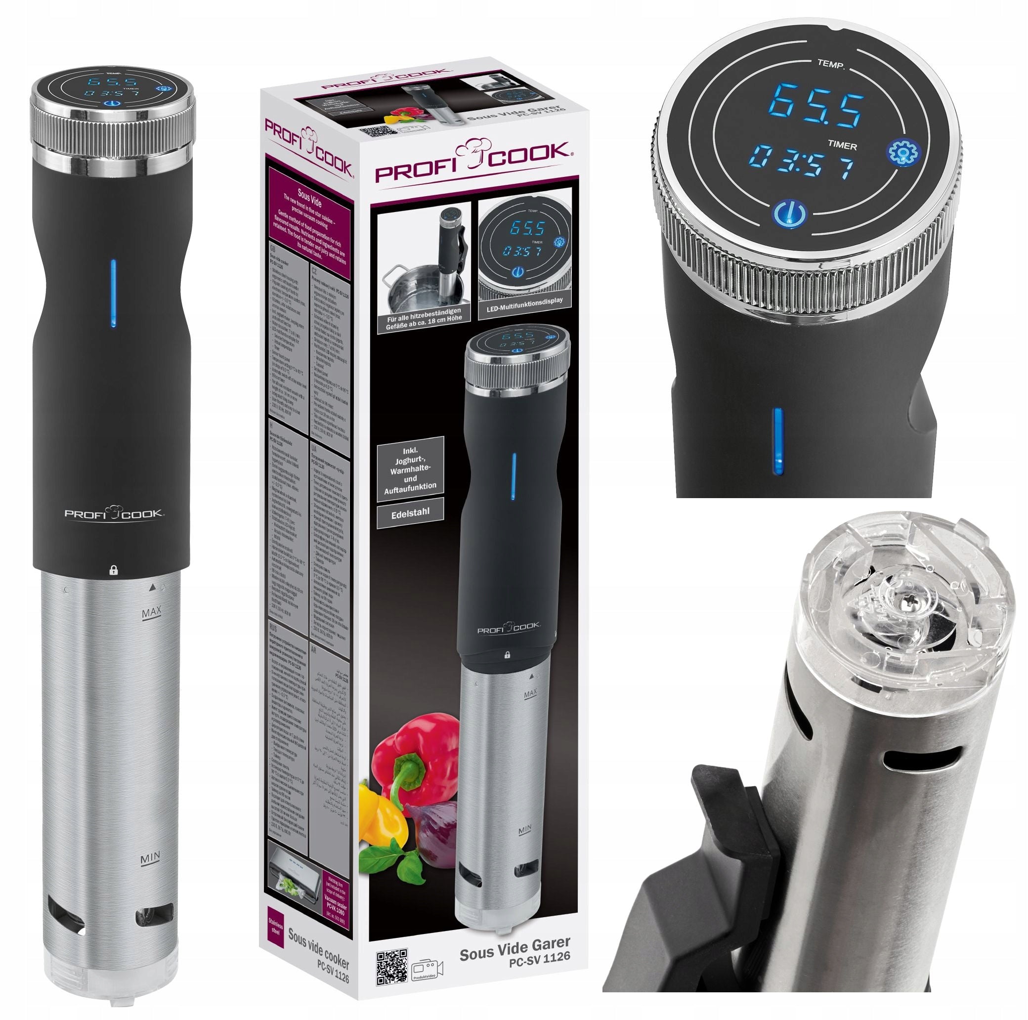 PROFI COOK Sous Vide Circulator PC-SV 1126