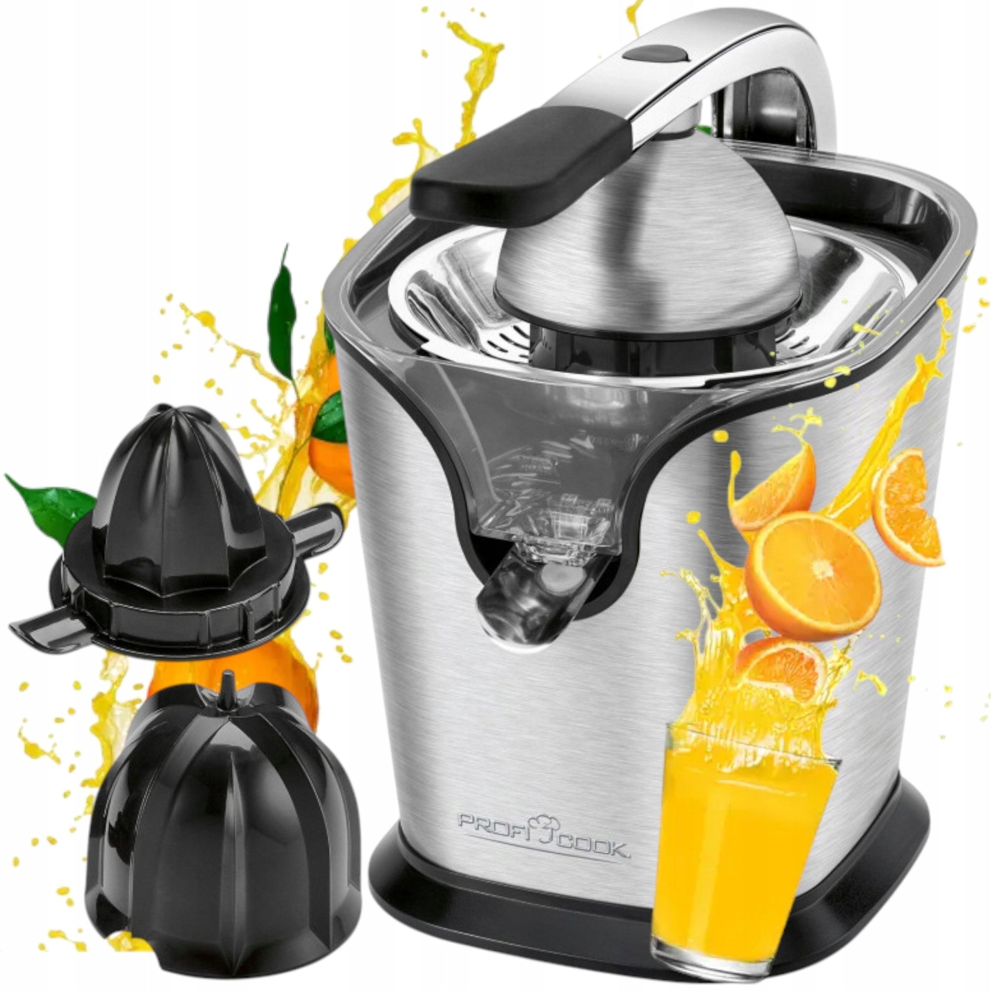 PROFICOOK CITRUS FRUIT JUICER VEGETABLE JUICER 2 CONES
