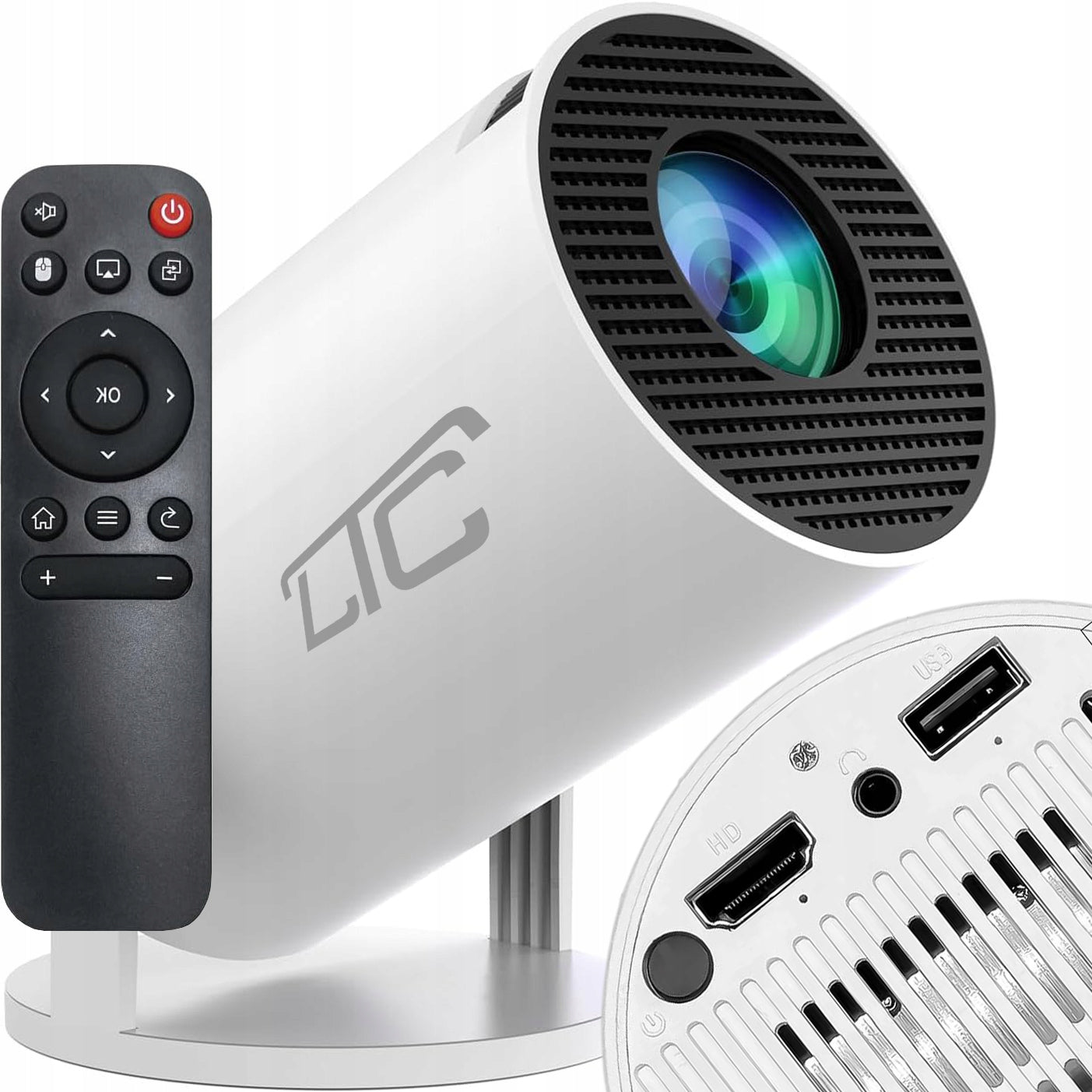PROJECTOR ANDROID 13 TV 4K WIFI FULL HD PORTABLE SMART SPEAKER